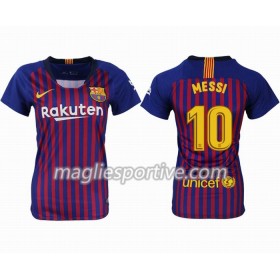 Completo Calcio Barcellona MESSI 10 Donna Divisa Prima 2018/2019